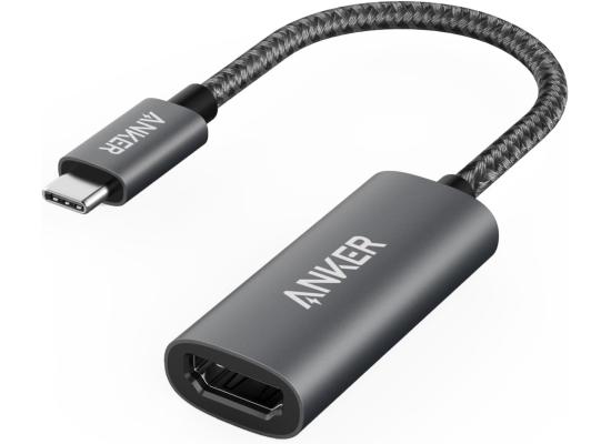 Anker USB C to HDMI Adapter (4K@60Hz), 310 USB-C Adapter (4K HDMI), for MacBook Pro, MacBook Air, iPad Pro, Pixelbook, XPS, Galaxy, and More (Compatible with Thunderbolt 3 Ports)
